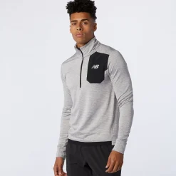 New Balance Impact Thermal Midlayer Herre, grå