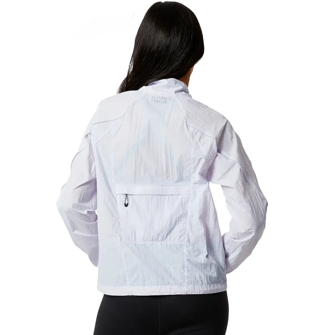 New Balance Printed Impact Run løbejakke Dame