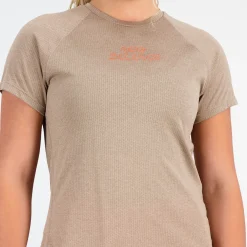 New Balance Printed Impact Run T-shirt Dame
