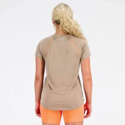 New Balance Printed Impact Run T-shirt Dame