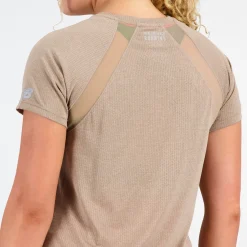 New Balance Printed Impact Run T-shirt Dame