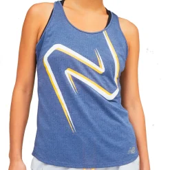 New Balance Printed Impact Run Tanktop Dame