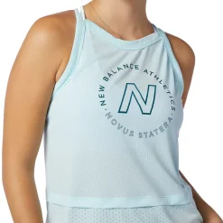 New Balance Printed Impact Run Hybrid Tank Top Dame