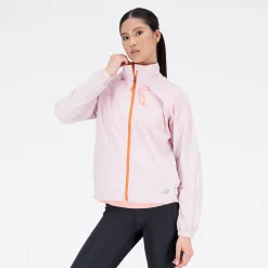 New Balance Printed Impact Run Light Pack løbejakke Dame