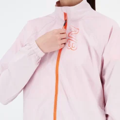 New Balance Printed Impact Run Light Pack løbejakke Dame