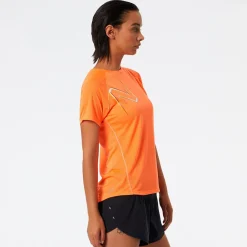 New Balance Printed Impact Run T-shirt Dame