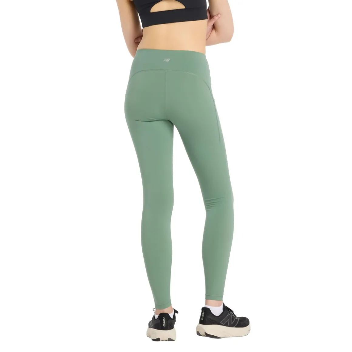 New Balance Sleek Pocket High Waist Træningstights Dame
