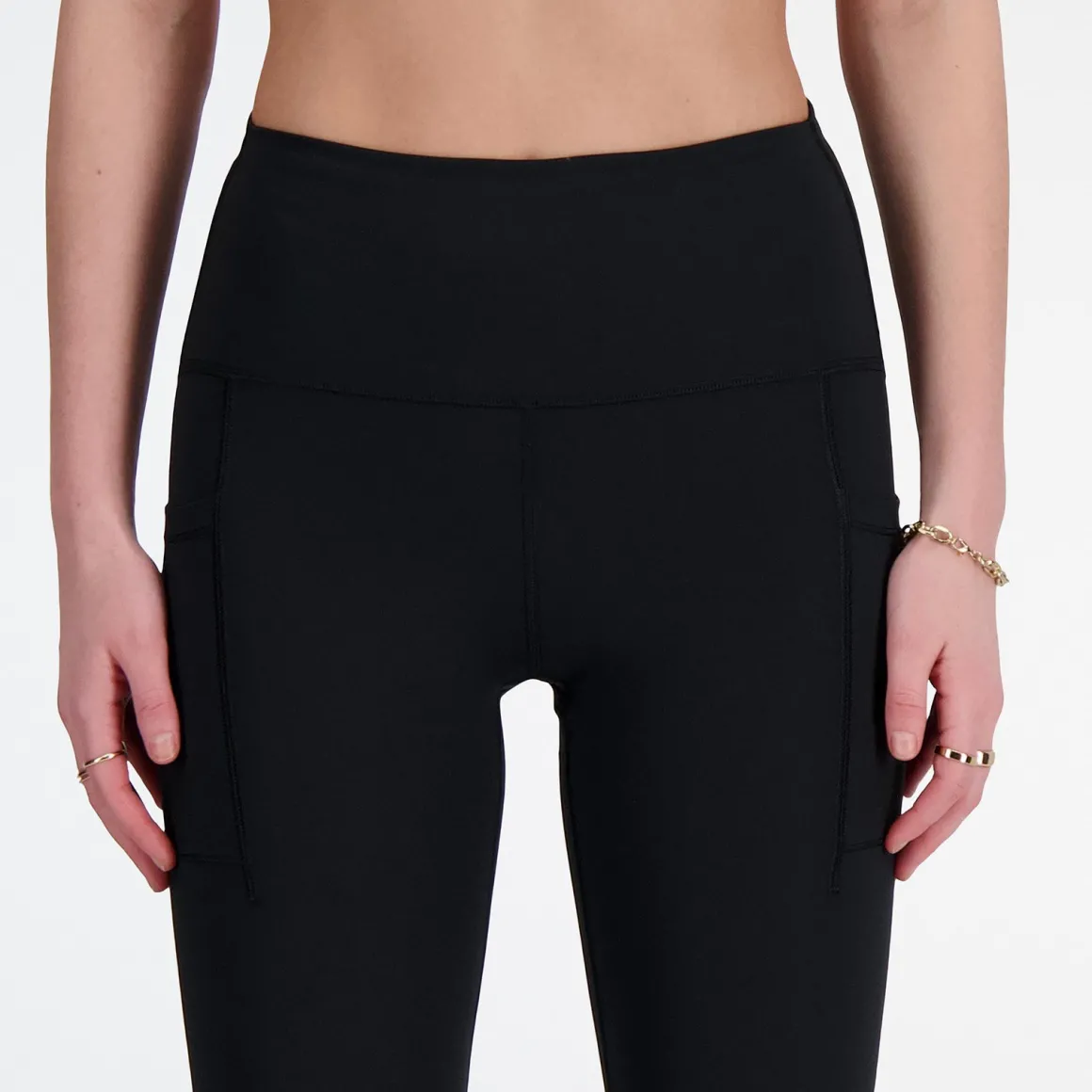 New Balance Sleek Pocket High Rise 27'' Tights Dame