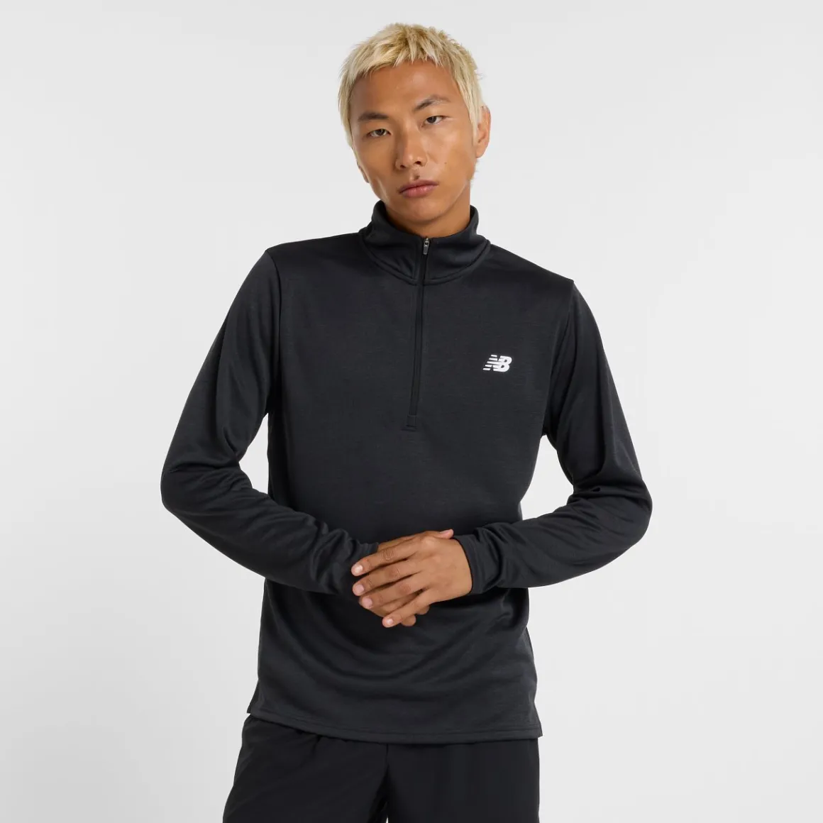New Balance Sport Knit 1/4 Zip Løbetrøje Herre