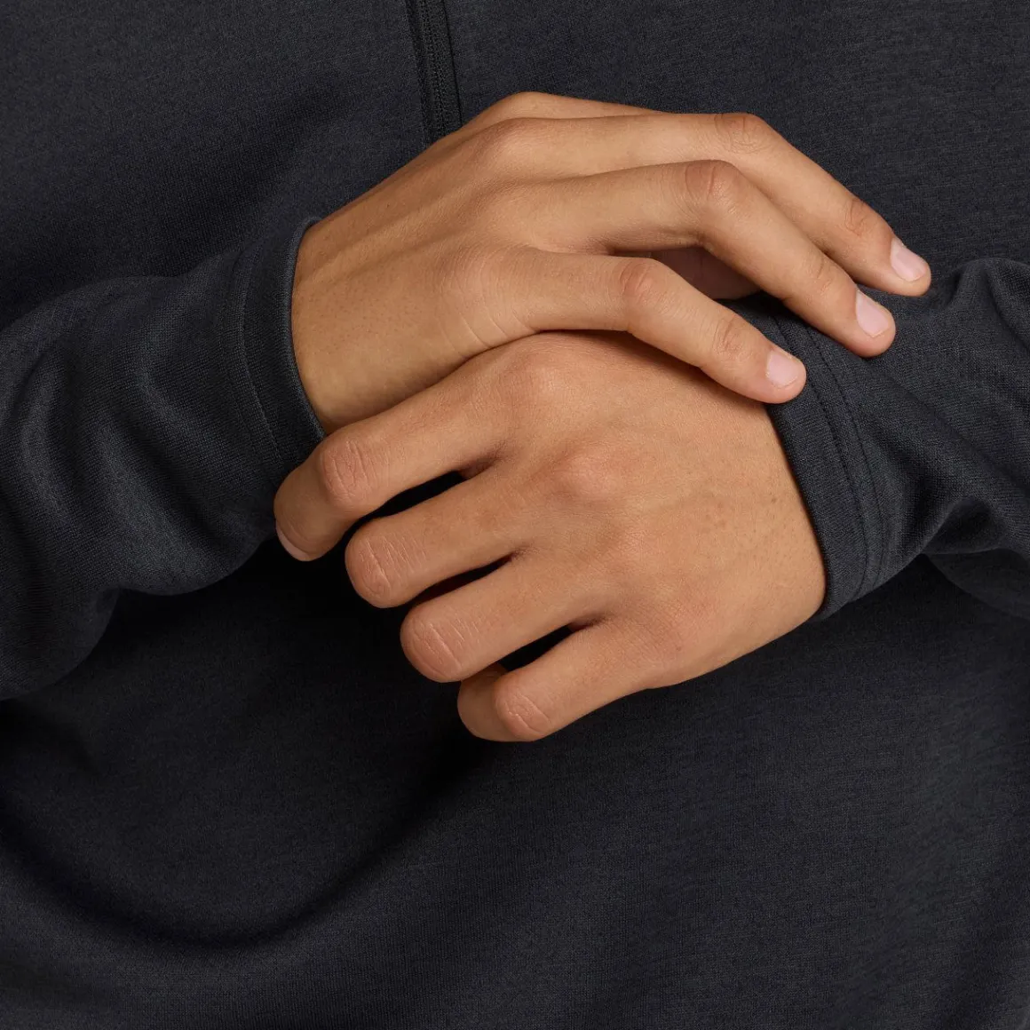 New Balance Sport Knit 1/4 Zip Løbetrøje Herre