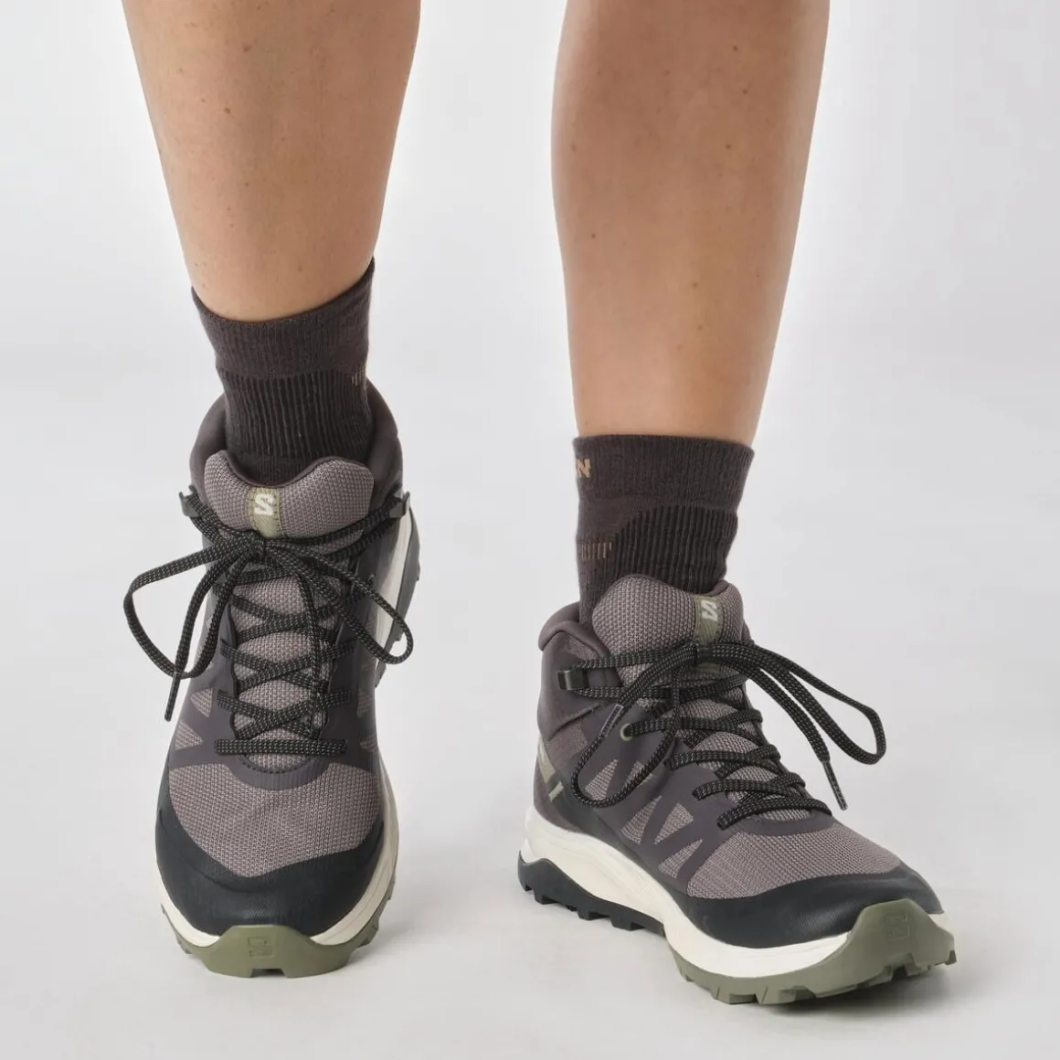 Salomon Outrise Mid Gore-Tex Vandrestøvle Dame