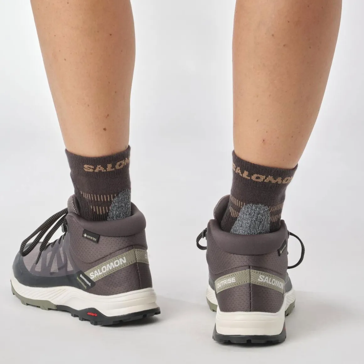 Salomon Outrise Mid Gore-Tex Vandrestøvle Dame