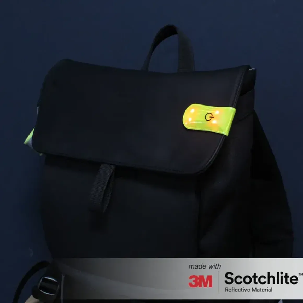 Salzmann Magnetic Reflector 4 LED Clip-on