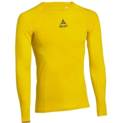 Select 62354 Baselayer Langærmet Herre, gul