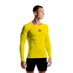 Select 62354 Baselayer Langærmet Herre, gul