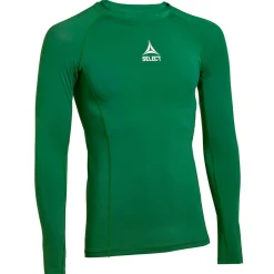 Select 62354 Baselayer Langærmet Herre, grøn