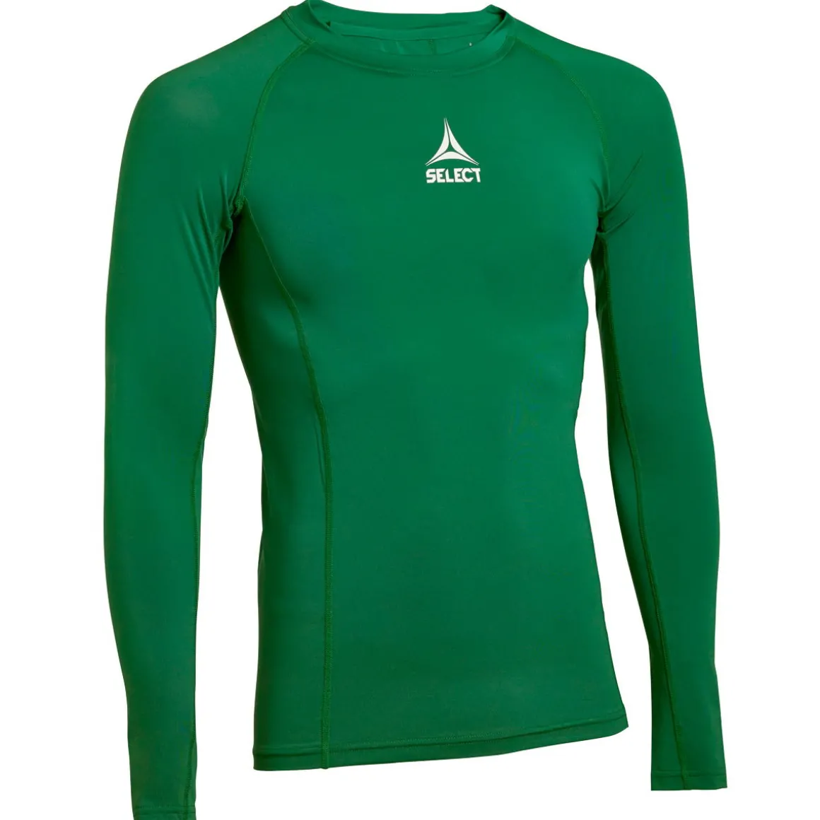 Select 62354 Baselayer Langærmet Herre, grøn