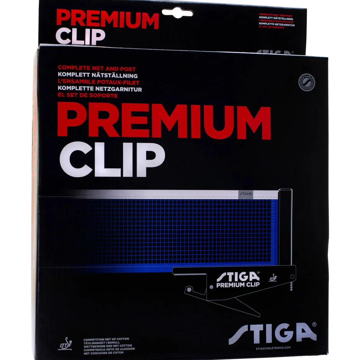 STIGA Premium Clip Bordtennisnet