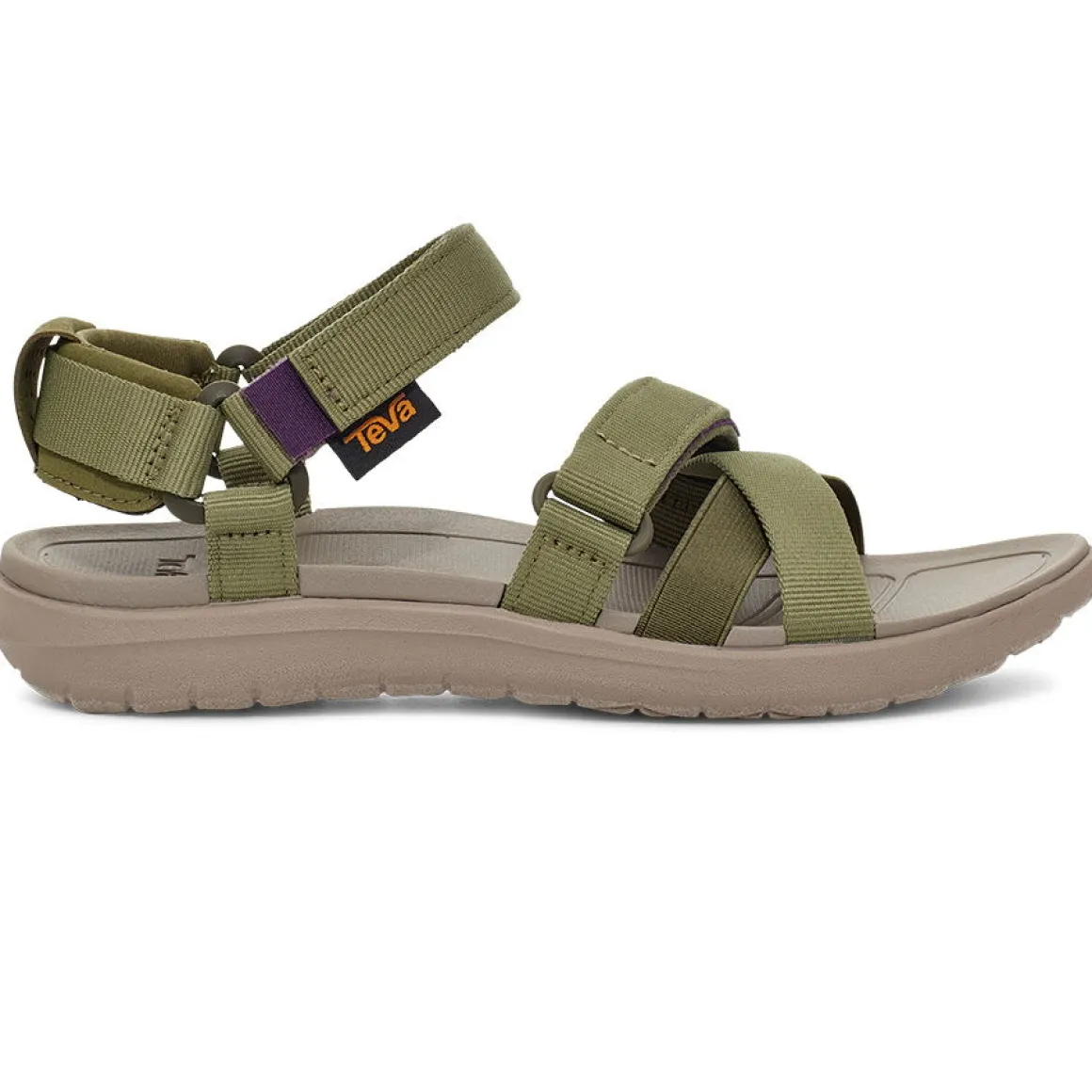 Teva Sanborn Mia Sandal Dame, olive