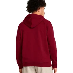 Under Armour Rival Fleece Hoodie Herre, cardinal