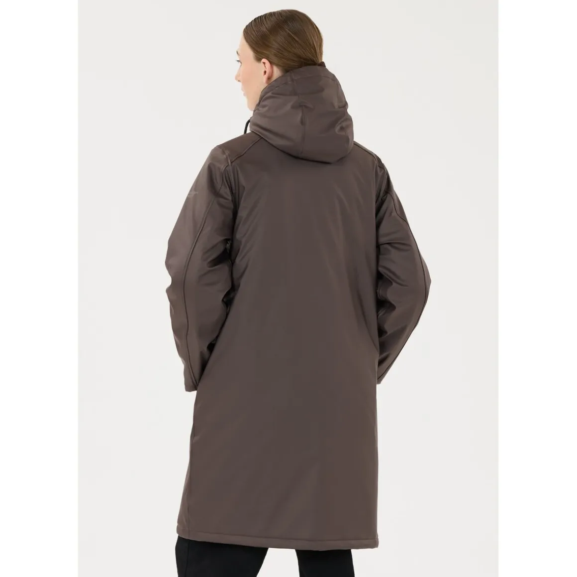 Weather Heaten PU Vinterjakke Dame