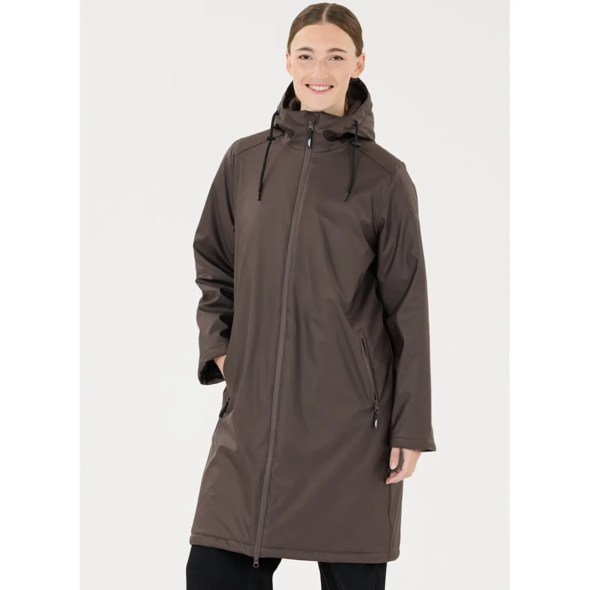 Weather Heaten PU Vinterjakke Dame