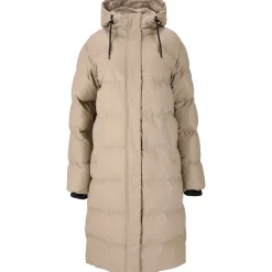 Weather Report Audrey PU Puffer Parka Vinterjakke Dame