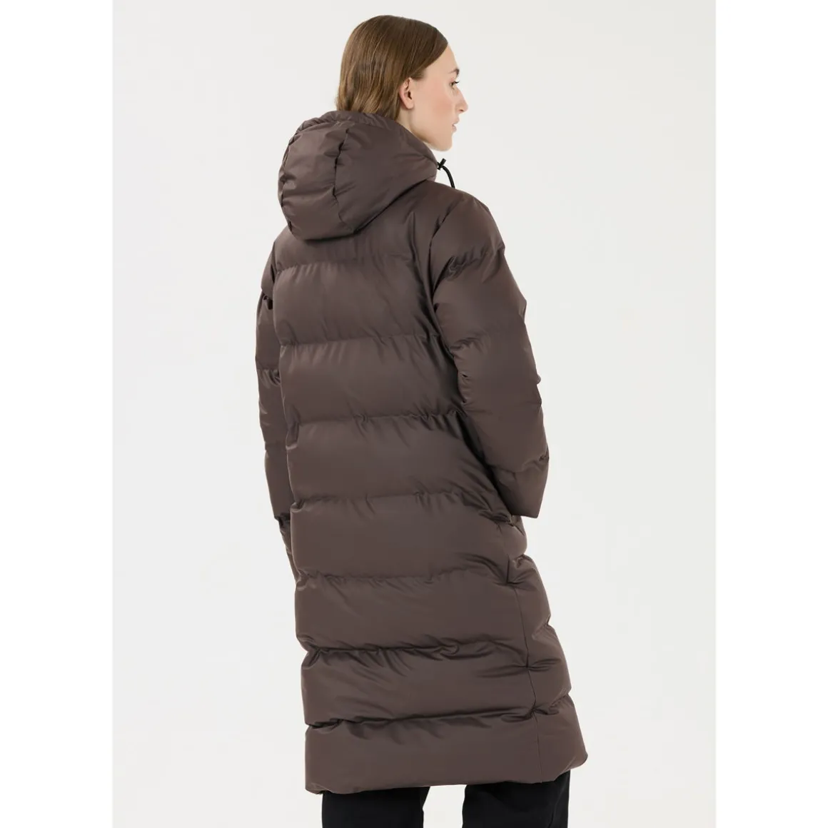 Weather Report Audrey PU Puffer Parka Vinterjakke Dame