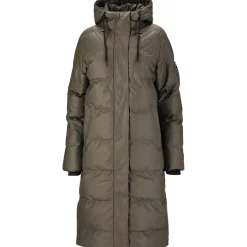 Weather Report Audrey PU Puffer Parka Vinterjakke Dame
