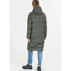 Weather Report Audrey PU Puffer Parka Vinterjakke Dame