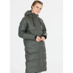 Weather Report Audrey PU Puffer Parka Vinterjakke Dame