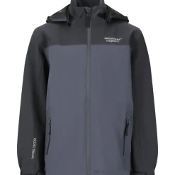 Weather Report Borise Regnjakke Børn, blue nights