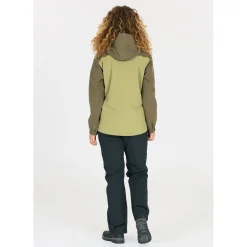 Weather Report Camelia W-Pro 15000 Jakke Dame, mosstone