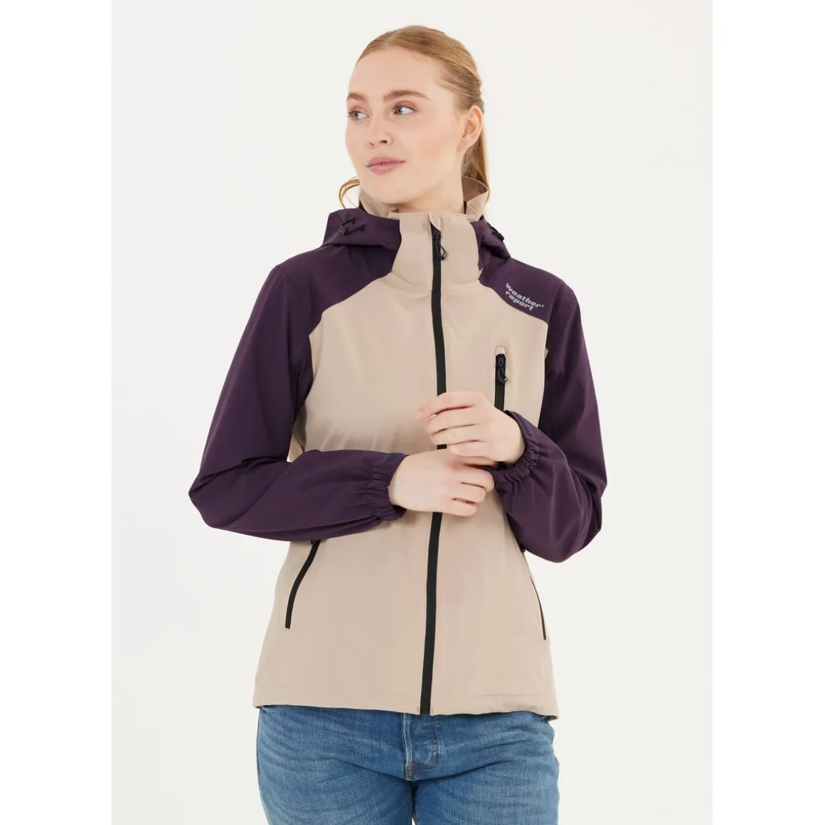 Weather Report Camelia W-Pro 15000 Jakke Dame, simply taupe