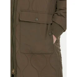 Weather Report Eilish Long Quilted Termojakke Dame