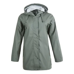 Weather Report Petra PU Regnfrakke Dame, agave