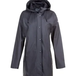 Weather Report Petra PU Regnfrakke Dame, sort