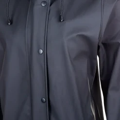 Weather Report Petra PU Regnfrakke Dame, sort