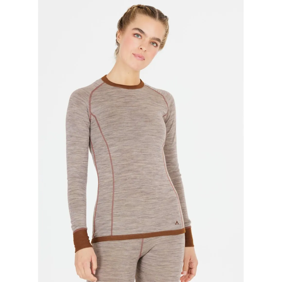 Whistler Brandi Merinould Skiundertrøje Dame