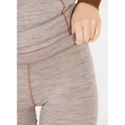 Whistler Camea Merino Uld Skiunderbukser Dame, light grey
