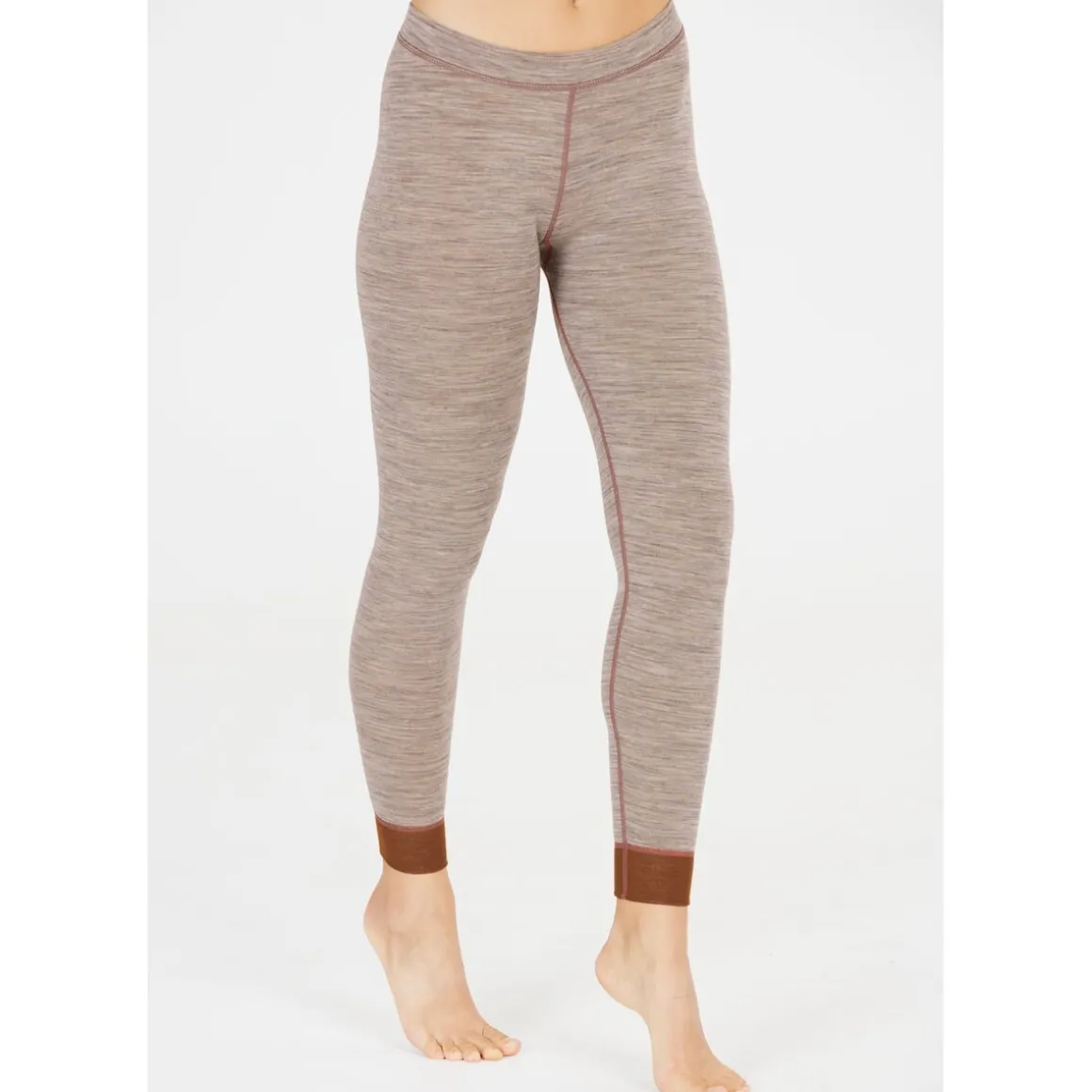 Whistler Camea Merino Uld Skiunderbukser Dame, light grey