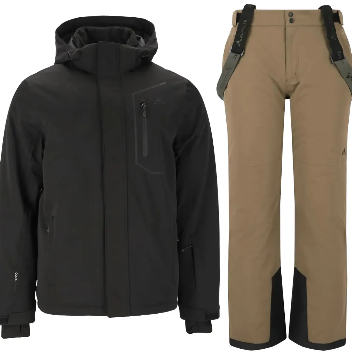 Whistler Carbon W-Pro 15.000 Skisæt Herre, black