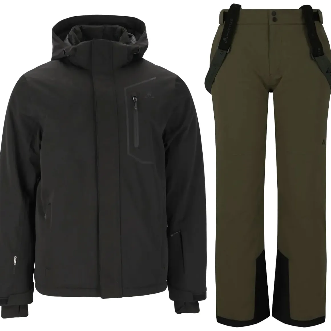 Whistler Carbon W-Pro 15.000 Skisæt Herre, black