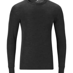 Whistler Cerro Merino uld Skiundertrøje Herre, sort