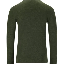 Whistler Cerro Merino uld Skiundertrøje Herre, deep forest