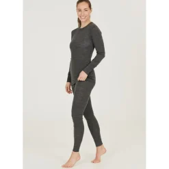 Whistler Cerro Merinould Skiundertøjssæt Dame, black