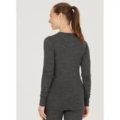 Whistler Cerro Merinould Skiundertøjssæt Dame, black