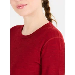 Whistler Cerro Merinould Skiundertøjssæt Dame, sun-dried tomato