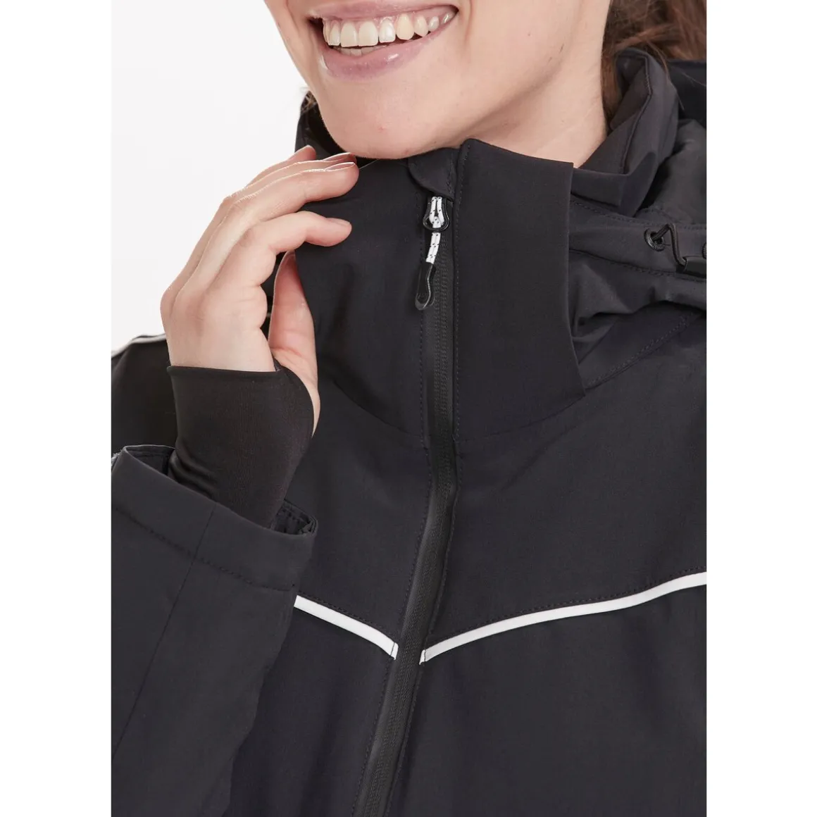 Whistler Doom Stretch W-Pro 15000 Skijakke Dame, black