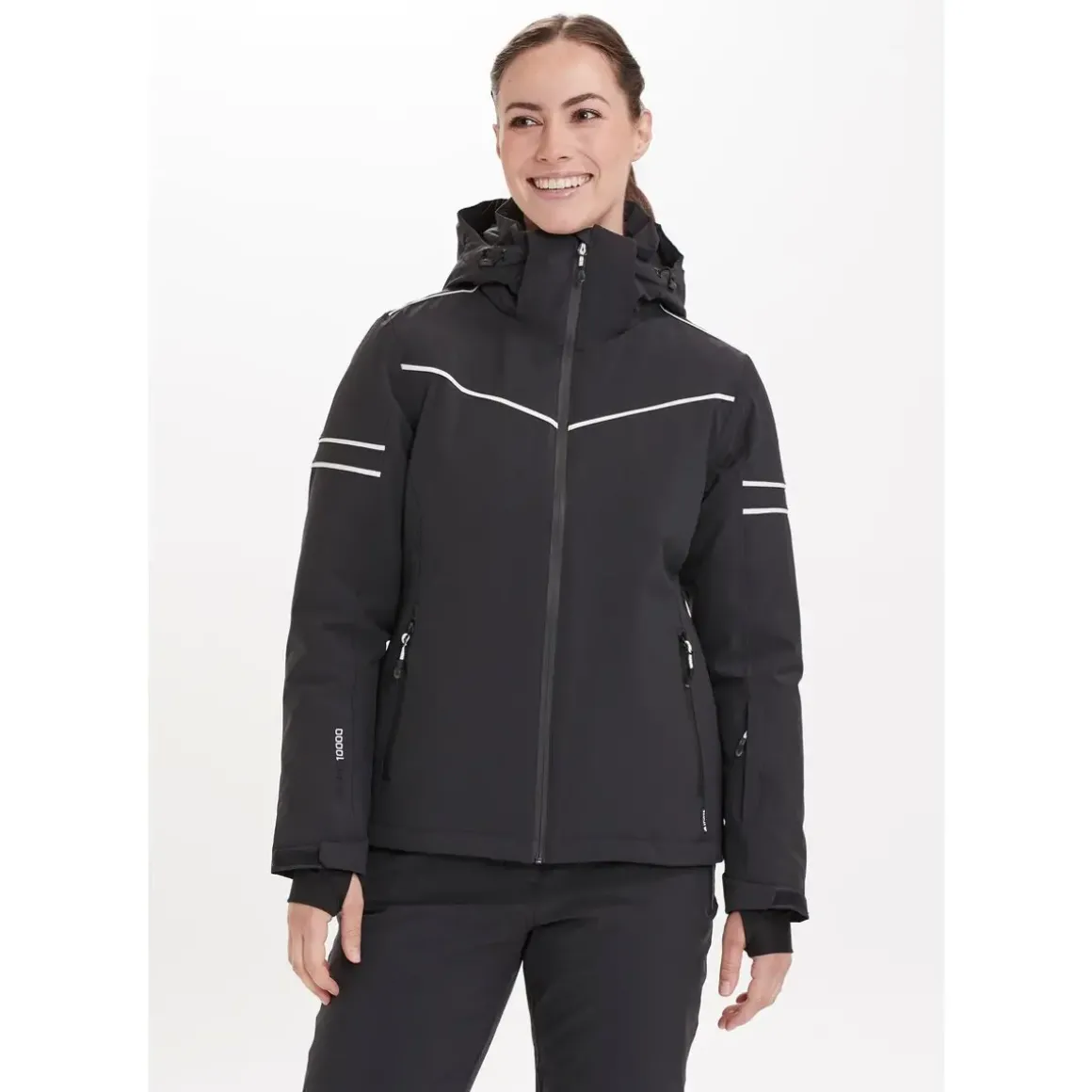 Whistler Doom Stretch W-Pro 15000 Skijakke Dame, black